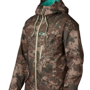 Oakley Men's XS Vintage Mission Digital Camo Snowboarding Ski Jacket